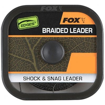 Fox návazcová šňůra naturals braided leader x 20m 50lb 22,7kg – Hledejceny.cz