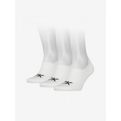 Calvin Klein pánské ponožky 3 páry Bílá – Zboží Mobilmania
