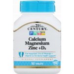 21st Century Calcium Magnesium Zinc + D3 90 tablet – Hledejceny.cz