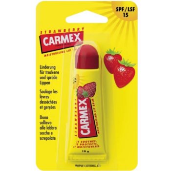 Carmex Balzám na rty hydratační Jahoda SPF15 10 g