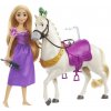 Panenka Mattel Disney Princess Na vlásku Locika a Maxim