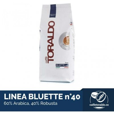 Caffé Toraldo Miscela Bar Bluette N°40 zrnková 1 kg – Hledejceny.cz