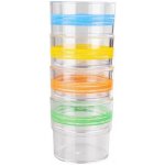 Waca Plastové sklenice Bistro SAN sada 4 kusy různé barvy – Sleviste.cz