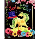 Báječní jednorožci Úžasná škrábací knižka a omalovánky – Zboží Dáma Báječní jednorožci Úžasná škrábací knižka a omalovánky – Zboží Dáma