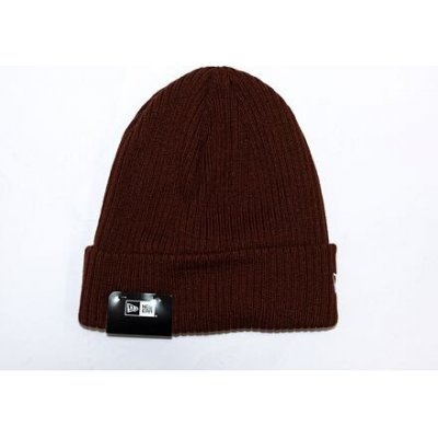 New Era kulich Color Cuff beanie Walnut brown White – Hledejceny.cz