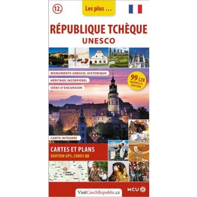 Česká republika UNESCO kapesní průvodce francouzsky