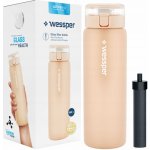 Wessper ActiveMax Clarti Glass 0,68 l béžová/hnědá – Sleviste.cz