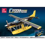 JIE STAR Stavebnice Letadlo 739 dílků – Zboží Dáma