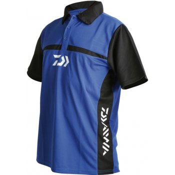 Daiwa rybářské tričko D-VEC Team Polo blue/black
