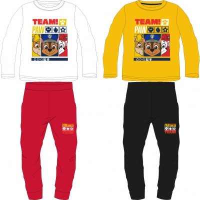 Chlapecké pyžamo Paw Patrol 52042385 bílá červená – Zboží Dáma