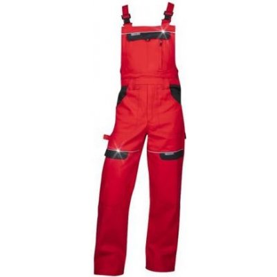 Ardon H8108 Cool Trend Pracovní kalhoty s laclem červená / černá – Zboží Mobilmania