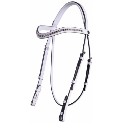 QHP Uzdečka Luxe bílá – Zboží Dáma