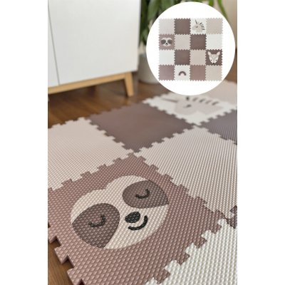 Minideckfloor podlaha 16 dílů jednorožec lenochod beránek a duha 230057 – Zboží Mobilmania