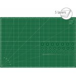 Řezací podložka TEXI GREEN 90 x 60 cm 5vrstvá zesílená – Zboží Dáma