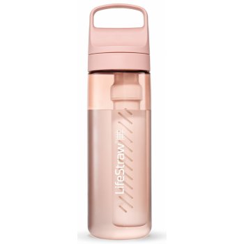 LifeStraw Go 2.0 Water Filter Bottle 22oz Cherry Blossom Pink WW LGV422PKWW