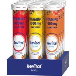 VITAR Revital Vitamin C s rakytníkem box eff. 20x12 tablet