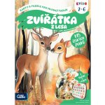 Albi Kvído Karty a puzzle pro mluvicí tablík Zvířátka z lesa – Zboží Dáma
