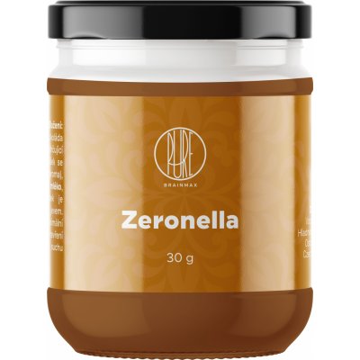 BrainMax Pure Zeronella Lískooříškový krém s hořkou čokoládou 30 g – Zboží Dáma