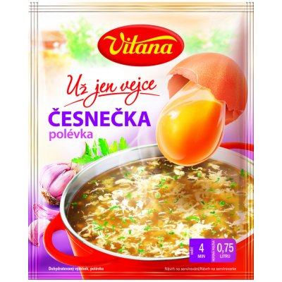 Vitana Už jen vejce Polévka česneková 22 g – Zboží Dáma