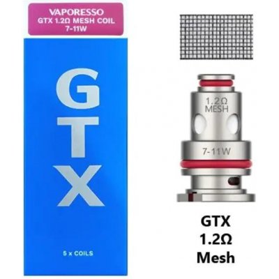 Vaporesso GTX Mesh žhavící hlava Mesh 1,2ohm – Hledejceny.cz