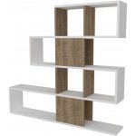 Asir Knihovna KARLIN bílá ořech – Zboží Dáma