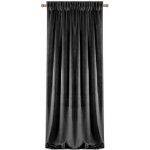 BytoTex Sametový závěs Anisa 135x270 cm na pásce - šedá – Hledejceny.cz