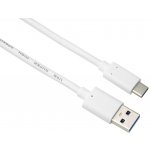 Premiumcord ku31ck1w USB-C - USB 3.0 A USB 3.2 generation 2, 3A, 10Gbit/s, 1m, bílý – Zboží Mobilmania