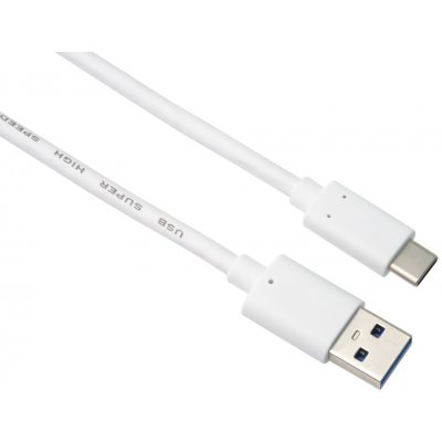Premiumcord ku31ck1w USB-C - USB 3.0 A USB 3.2 generation 2, 3A, 10Gbit/s, 1m, bílý – Zbozi.Blesk.cz