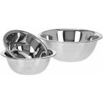 EH Excellent Houseware Nerezová mísa, sada 3 kuchyňských misek 700 ml, 950 ml, 1900 ml stříbrná – Zboží Dáma