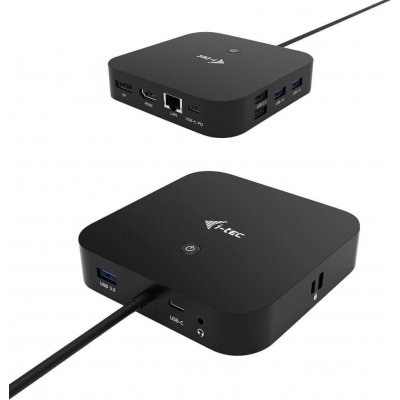 i-tec USB-C HDMI DP Docking Station with Power Delivery 100W C31HDMIDPDOCKPD – Zboží Živě