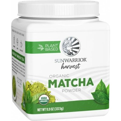 Sunwarrior Organic Matcha Powder 337,5 g – Hledejceny.cz
