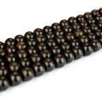 Korálek z ebenového dřeva - ∅ 8 mm - 1 ks – Sleviste.cz