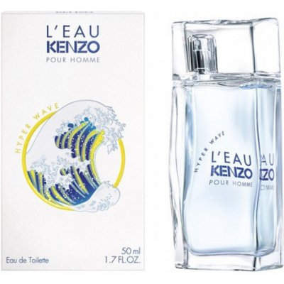 Kenzo L´Eau Homme Hyper Wave toaletní voda pánská 50 ml – Zboží Mobilmania