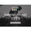 Dárkový poukaz Spectrumbike Dárkový poukaz 2000,- Kč.