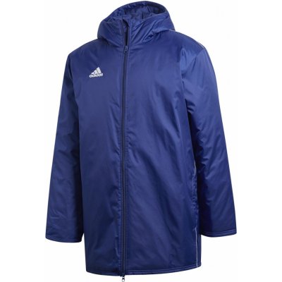 adidas Performance Core18 STD JKT tmavě modrá / Bílá – Zboží Mobilmania