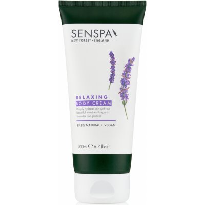 SenSpa Tělový krém Levandule & Jasmín, 200 ml – Zbozi.Blesk.cz