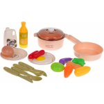 Majlo Toys Dětská mini kuchyňka se zvuky House Kitchen růžová – Zboží Dáma