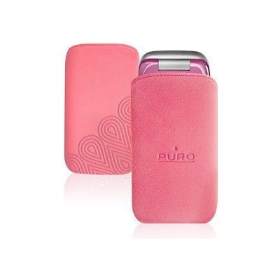 Pouzdro Puro mobile phone Nabuk case růžové – Sleviste.cz