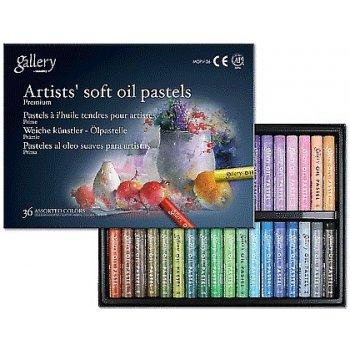Mungyo Artists soft oil pastels 36 sada papír měkké pastel od 37 do 72