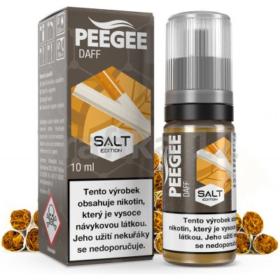 PEEGEE Salt - DAFF 10 ml 10 mg – Hledejceny.cz