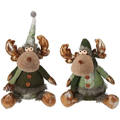 NONAME Dekorace - sob, sedícíí, 2druhy /30cm – Hledejceny.cz