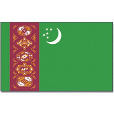Vlajka Promex Turkmenistán 150 x 90 cm – Hledejceny.cz