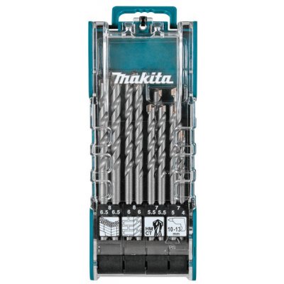 MAKITA D-73483 sada vrtáků do betonu s válcovou stopkou 12ks – Sleviste.cz