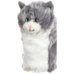 Daphne's Driver Headcovers Grey And White Cat – Zboží Dáma