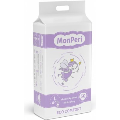 MonPeri ECO comfort L 8-13 kg 50 ks – Sleviste.cz