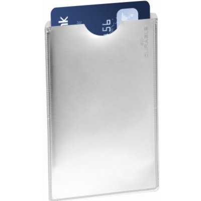 Durable pouzdro na kreditní karty stříbrná – Zboží Mobilmania