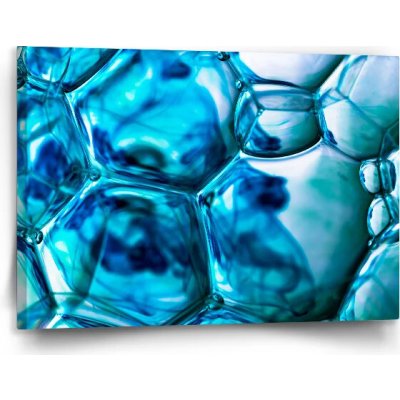 Sablio Obraz Modré bubliny - 120x80 cm – Hledejceny.cz