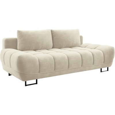 Windsor & Co Béžová sametová rozkládací pohovka Cirrus 215 cm – Hledejceny.cz