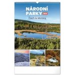 Nástěnný Presco Group Národní parky Čech a Moravy 33 × 46 cm 2024 – Hledejceny.cz