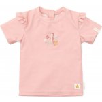 LITTLE DUTCH plavecké triko krátký rukáv Seahorse Pink – Zboží Dáma